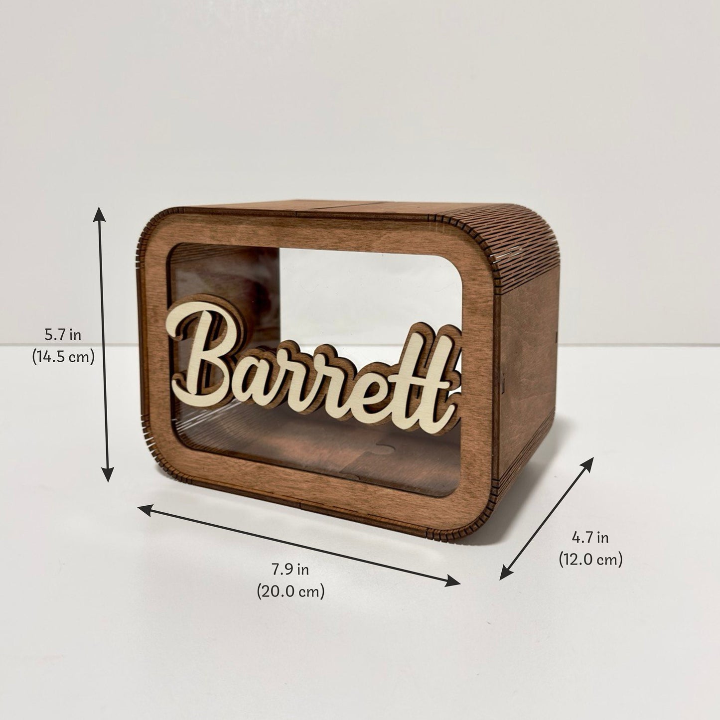 Wooden Coin Bank For Kids