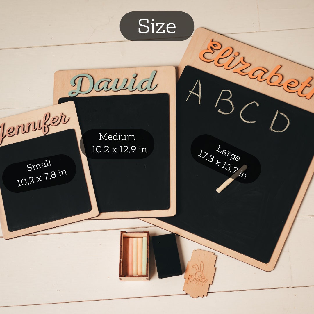 Custom Kids Writing & Drawing Board