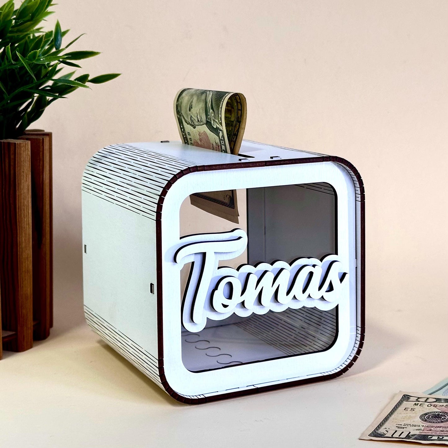 Christmas Piggy Bank for Kids