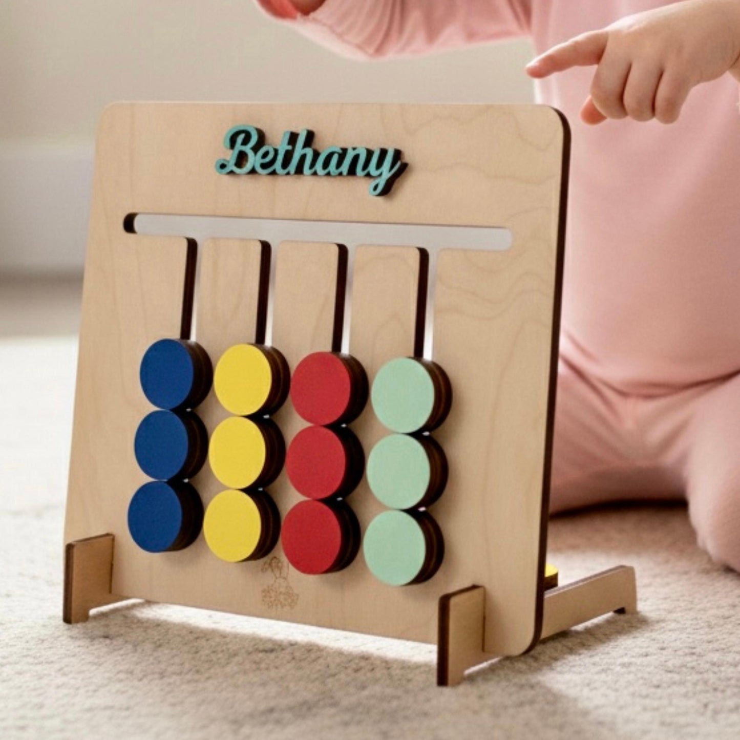 Personalized Wooden Busy Board
