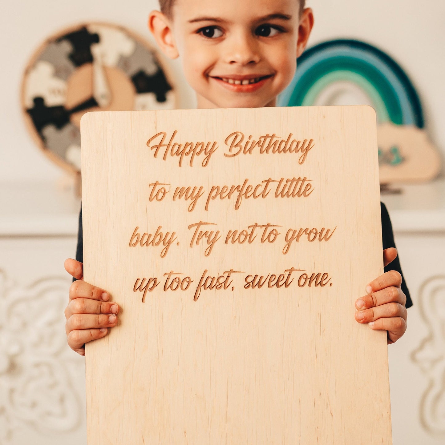 Custom Kids Writing & Drawing Board