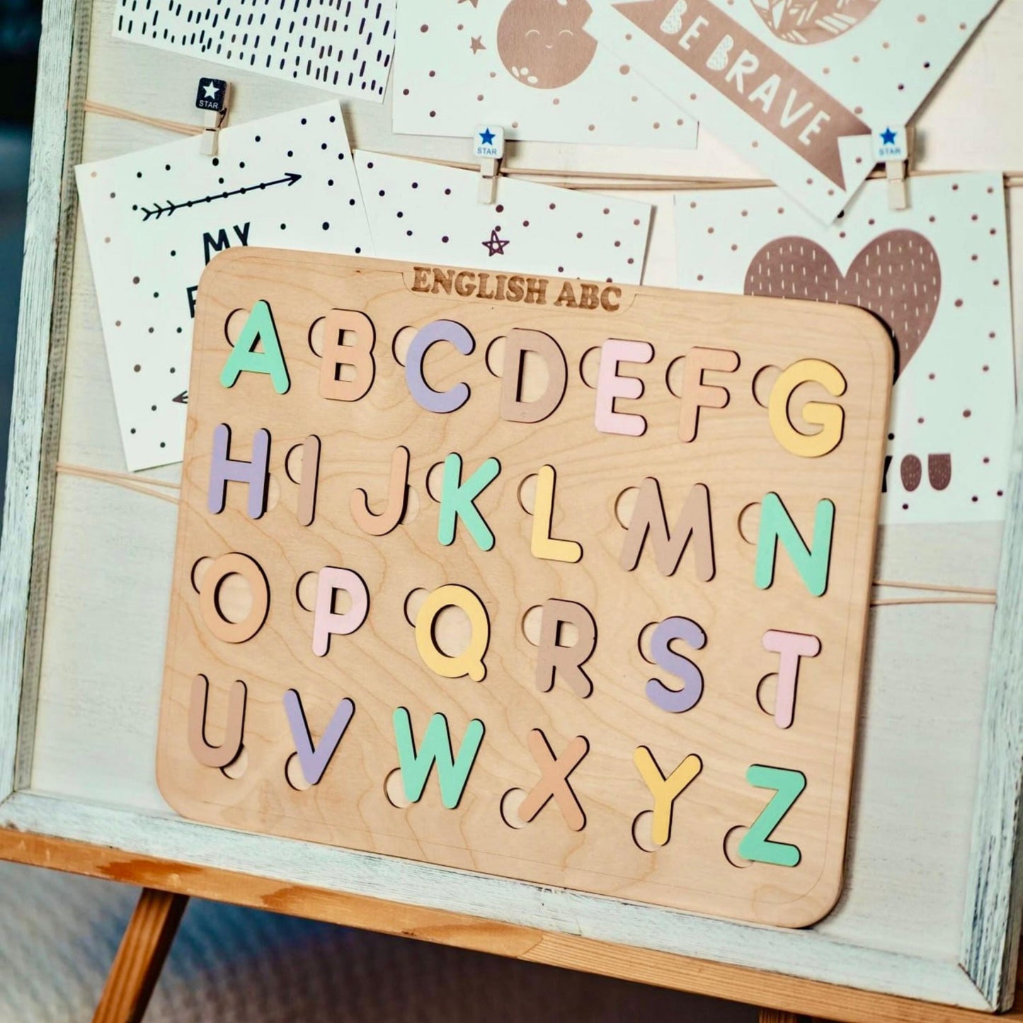 Montessori Letter Learning Toy