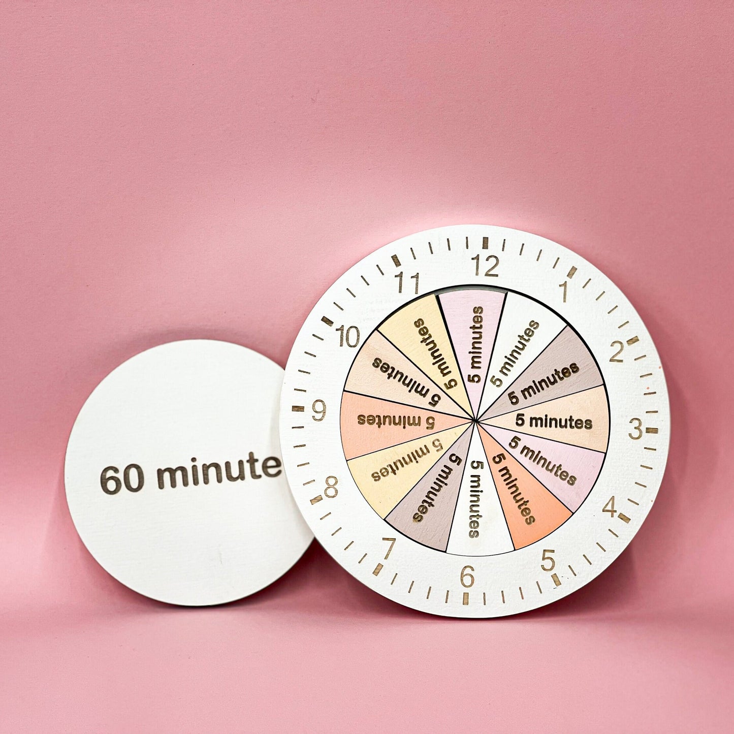 Educational Fraction Clock