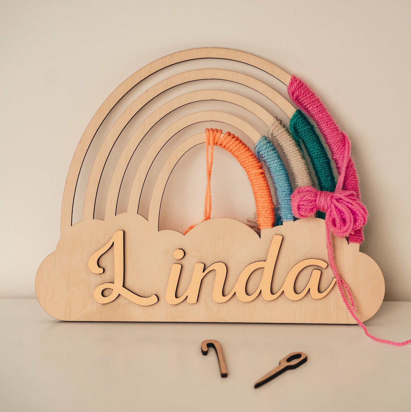 Montessori Rainbow Weaving Toy for Kids