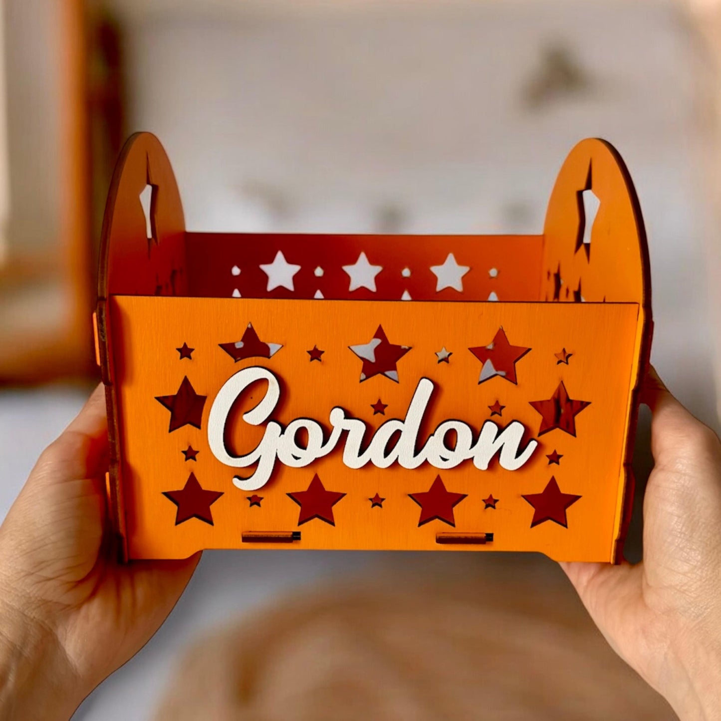Custom Engraved Wooden Box – Personalized Storage Chest for Keepsakes