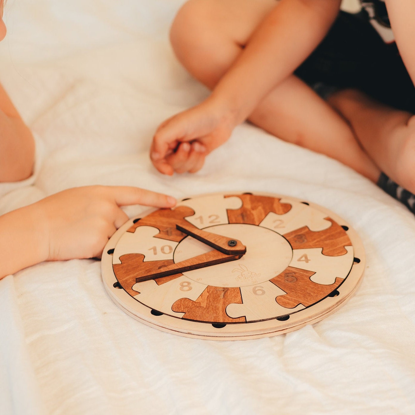 Wooden Learning Clock for Kids