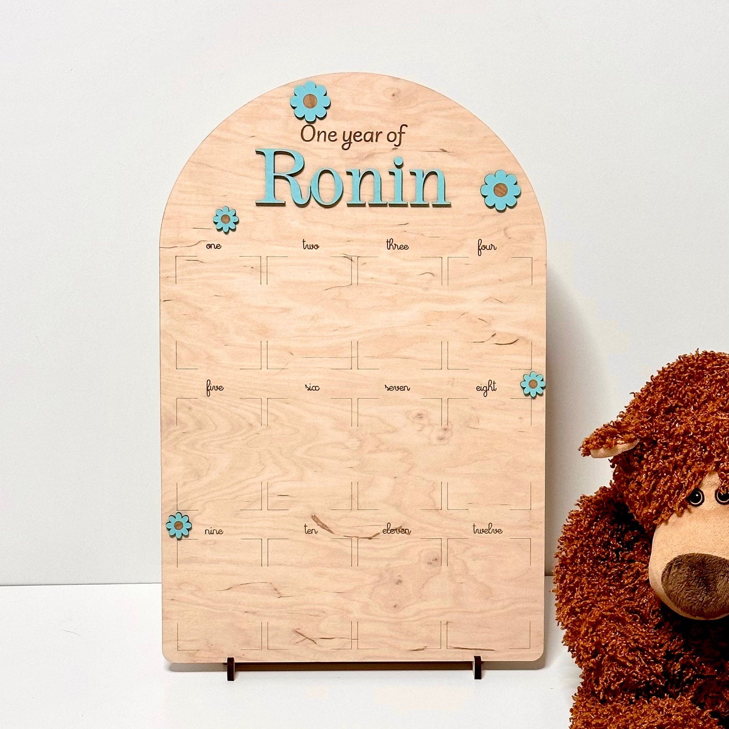 My First Year Photo Board, One Year Photo Board, 1st Birthday Board, Girl Decorations, First Birthday Boy, Party Decorations