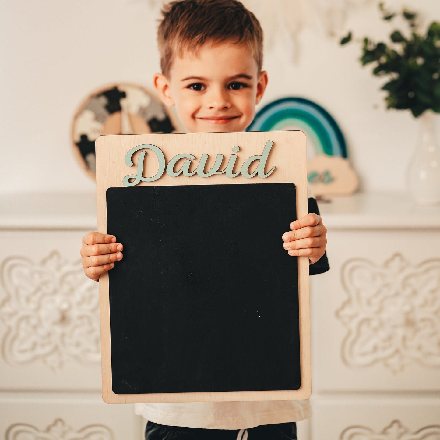 Custom Kids Writing & Drawing Board