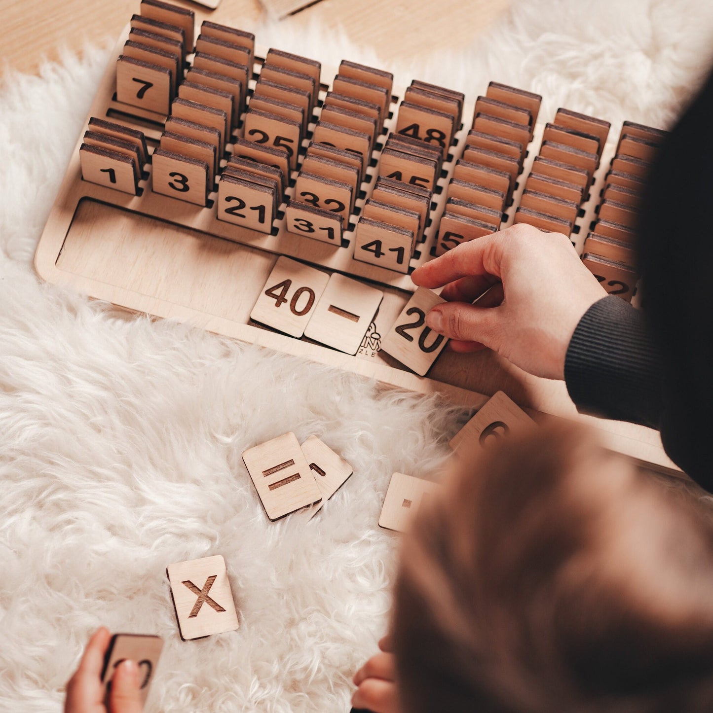 Learning Numbers Montessori Materials Baby, Kids Toys Gift Wonderful Wooden Educational Toys, 1st Grade Toy Birthday Gift