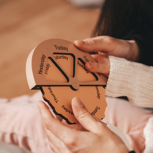 Montessori Calendar, Educational toy, Wooden calendar, Kid Calendar, Gift Toys For Kids, Sensory Toys, Perpetual Calendar