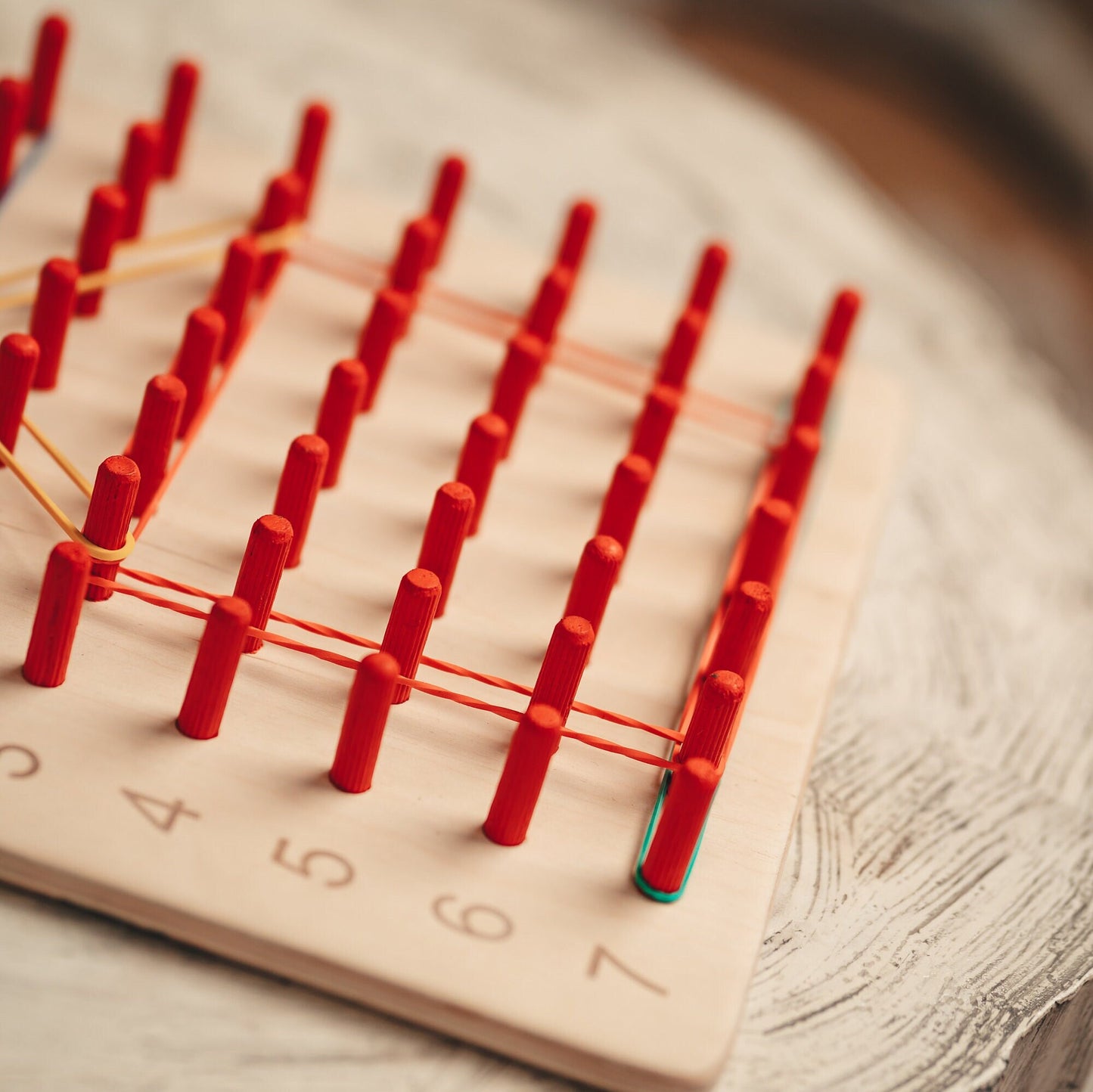 Personalized Wooden Geoboard