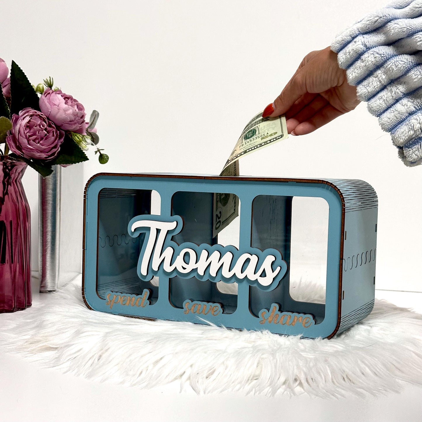 Custom Money Organizer Piggy