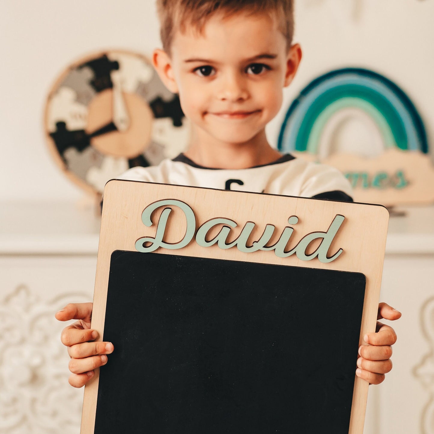Personalized Wooden Drawing Board