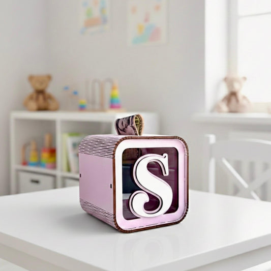 Custom Letter Piggy Bank