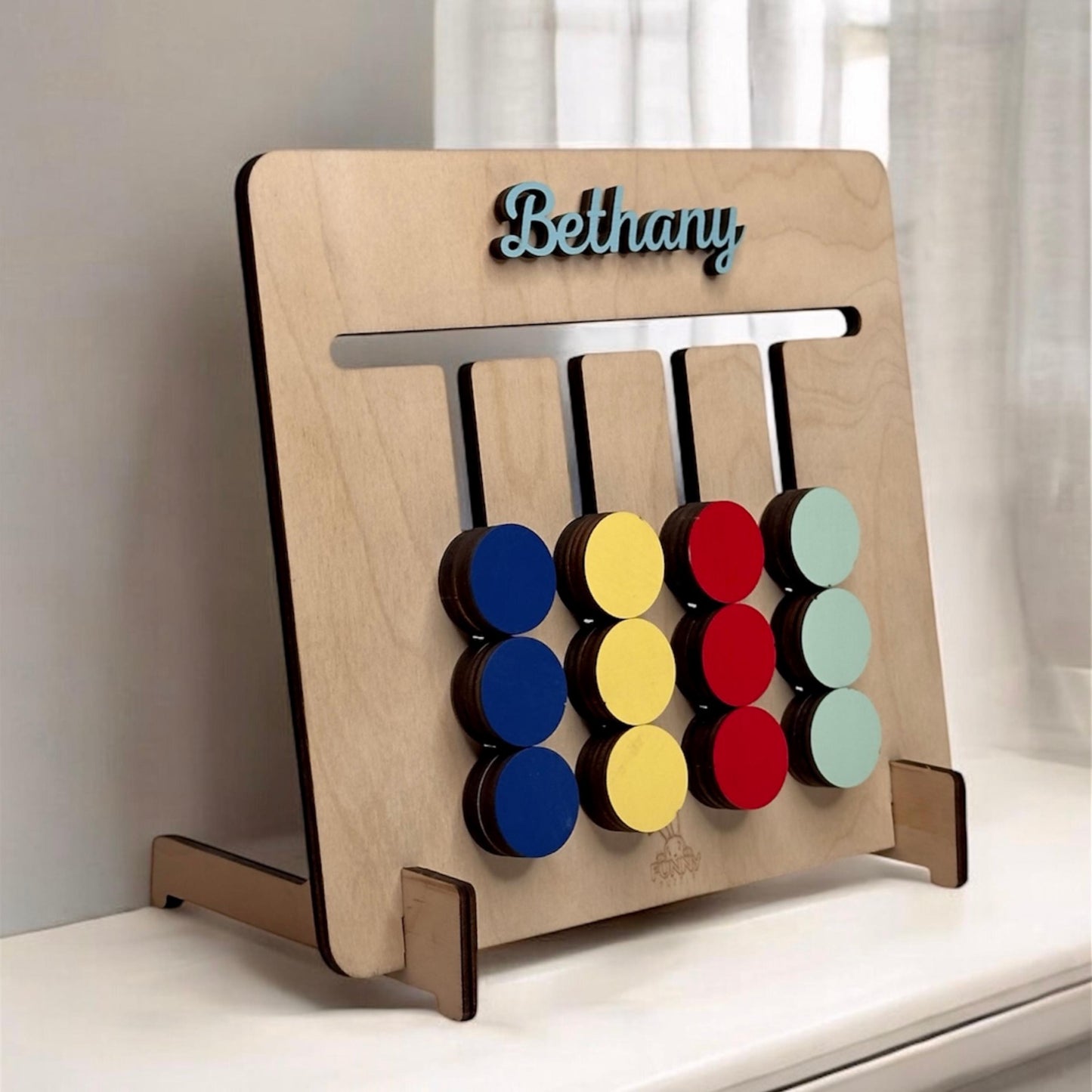 Personalized Wooden Busy Board