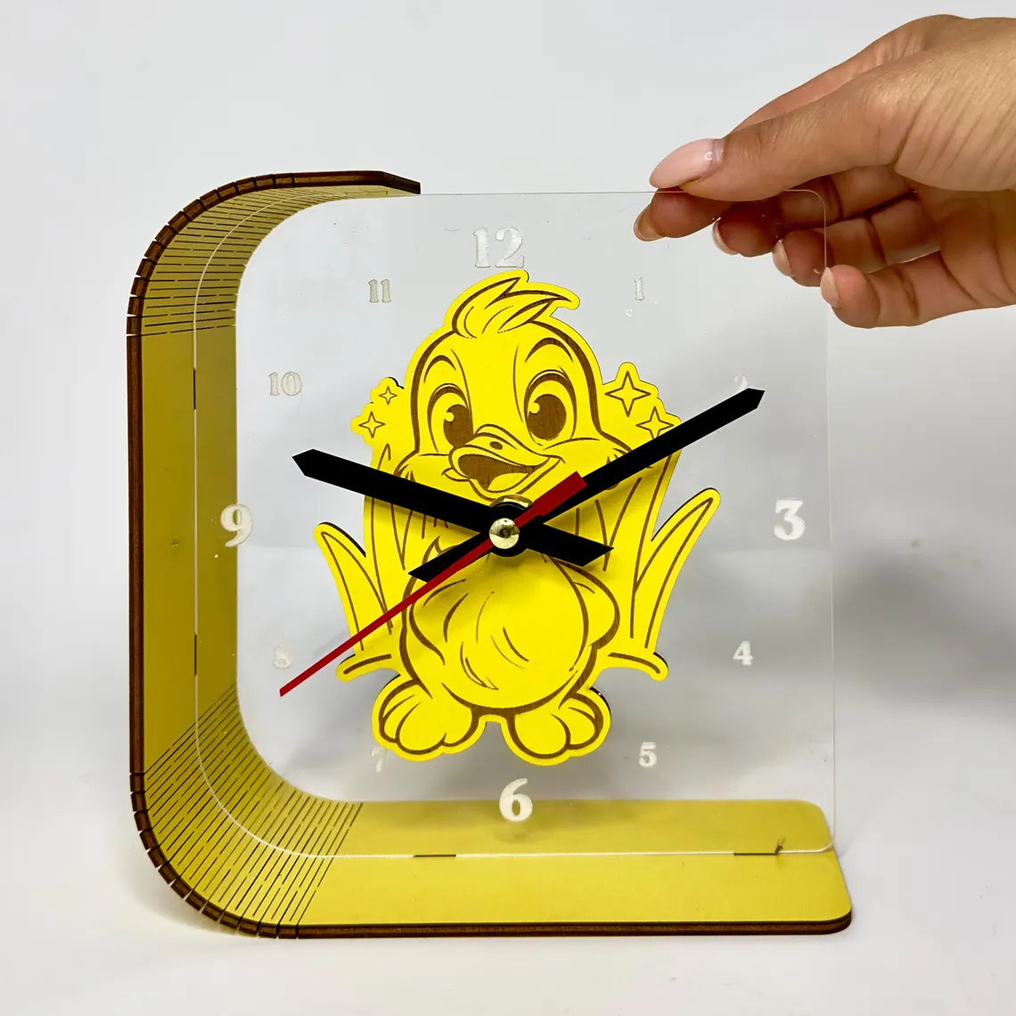 colorful children's watch with a duckling