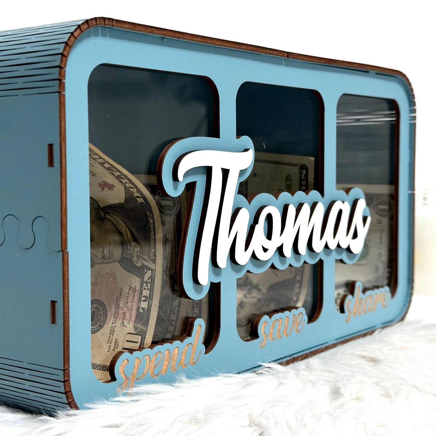 Custom Money Organizer Piggy