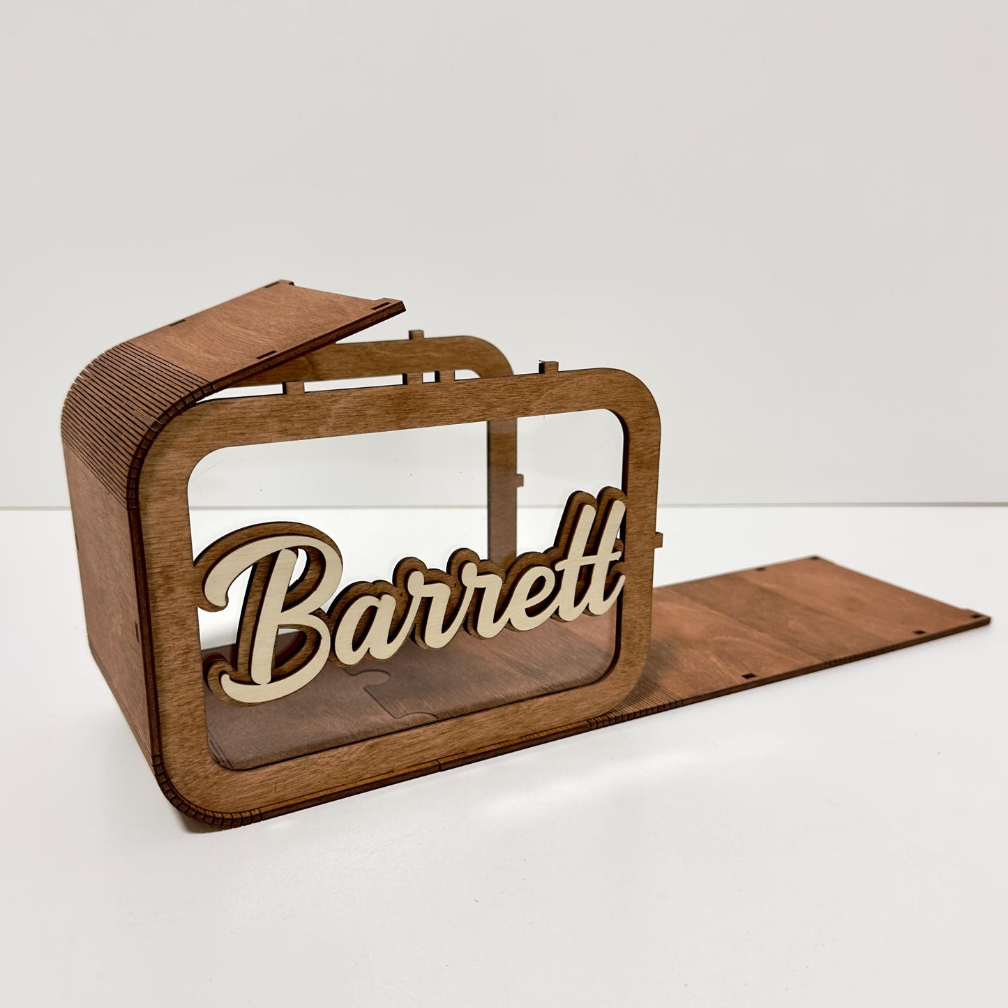 Wooden Coin Bank For Kids