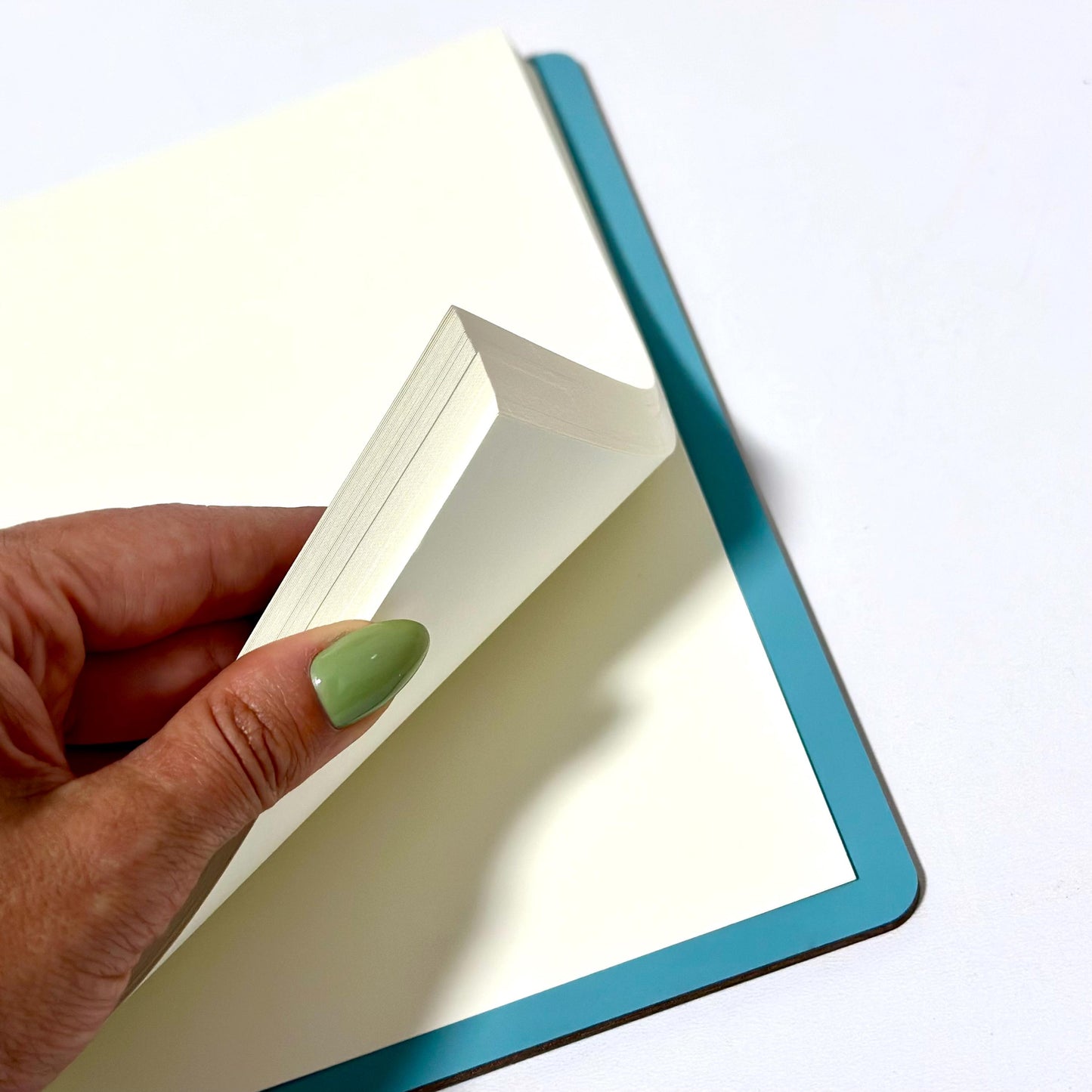 Personalized Wood Writing Journal – Handmade Engraved Wooden Diary Notebook