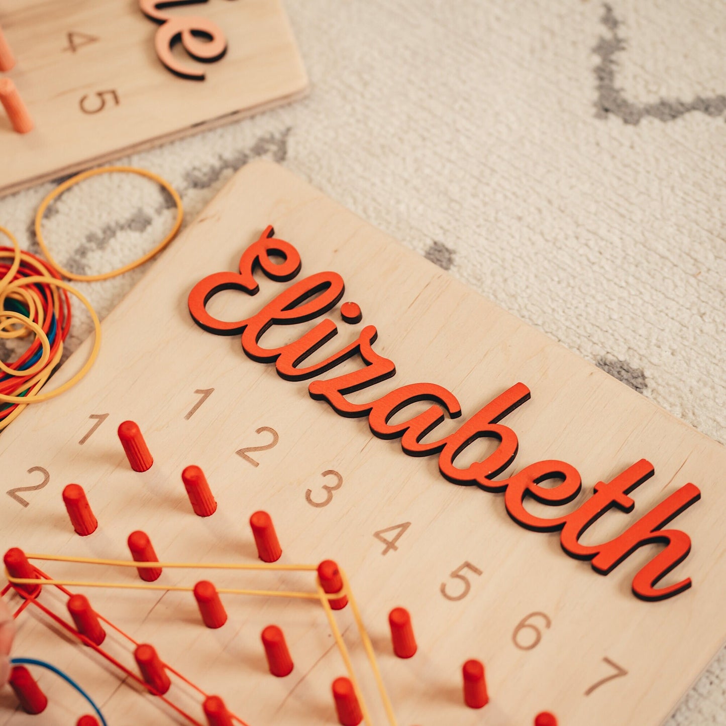Personalized Wooden Geoboard