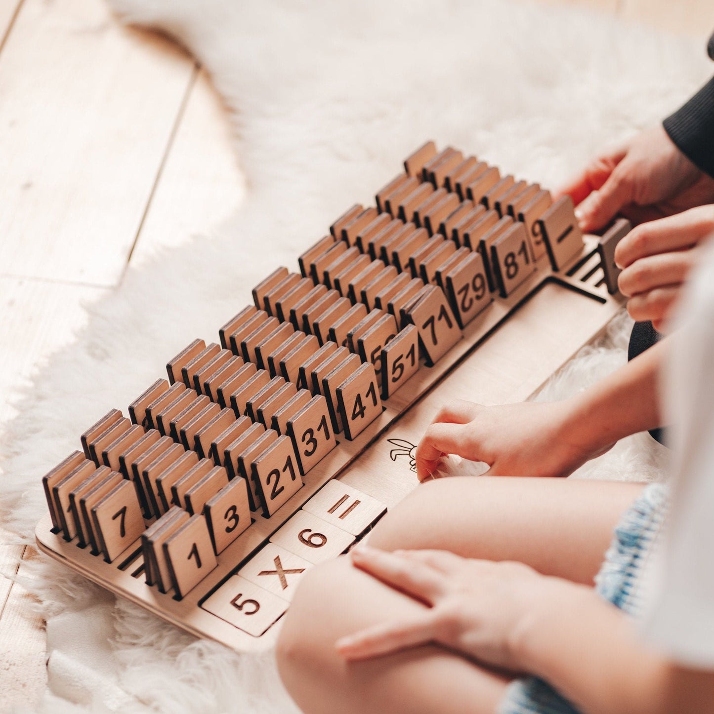 Learning Numbers Montessori Materials Baby, Kids Toys Gift Wonderful Wooden Educational Toys, 1st Grade Toy Birthday Gift