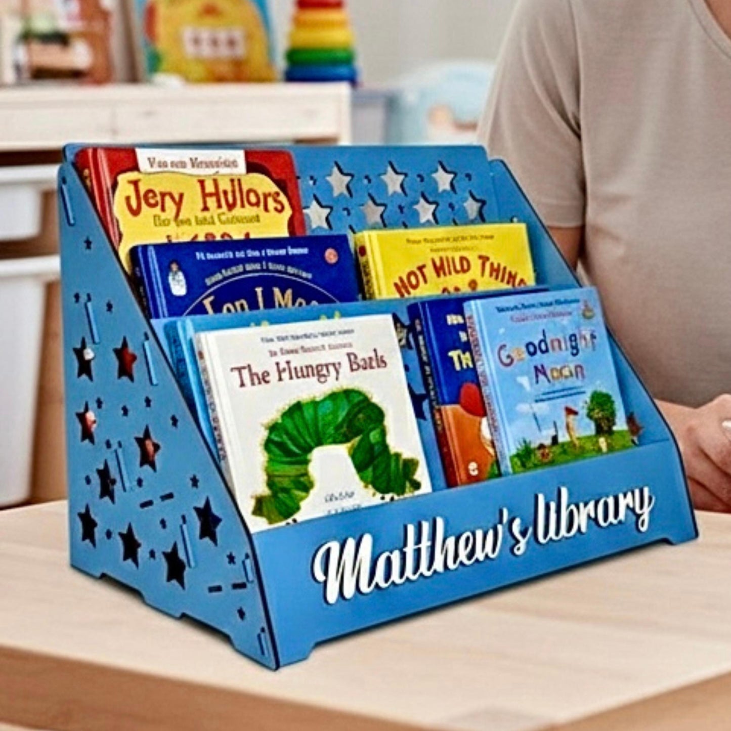 Montessori Book Shelf for Toddlers