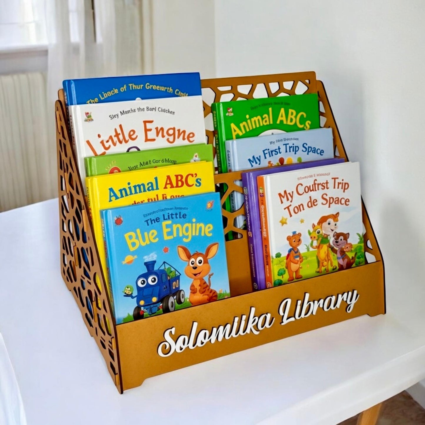 Montessori Book Shelf for Toddlers