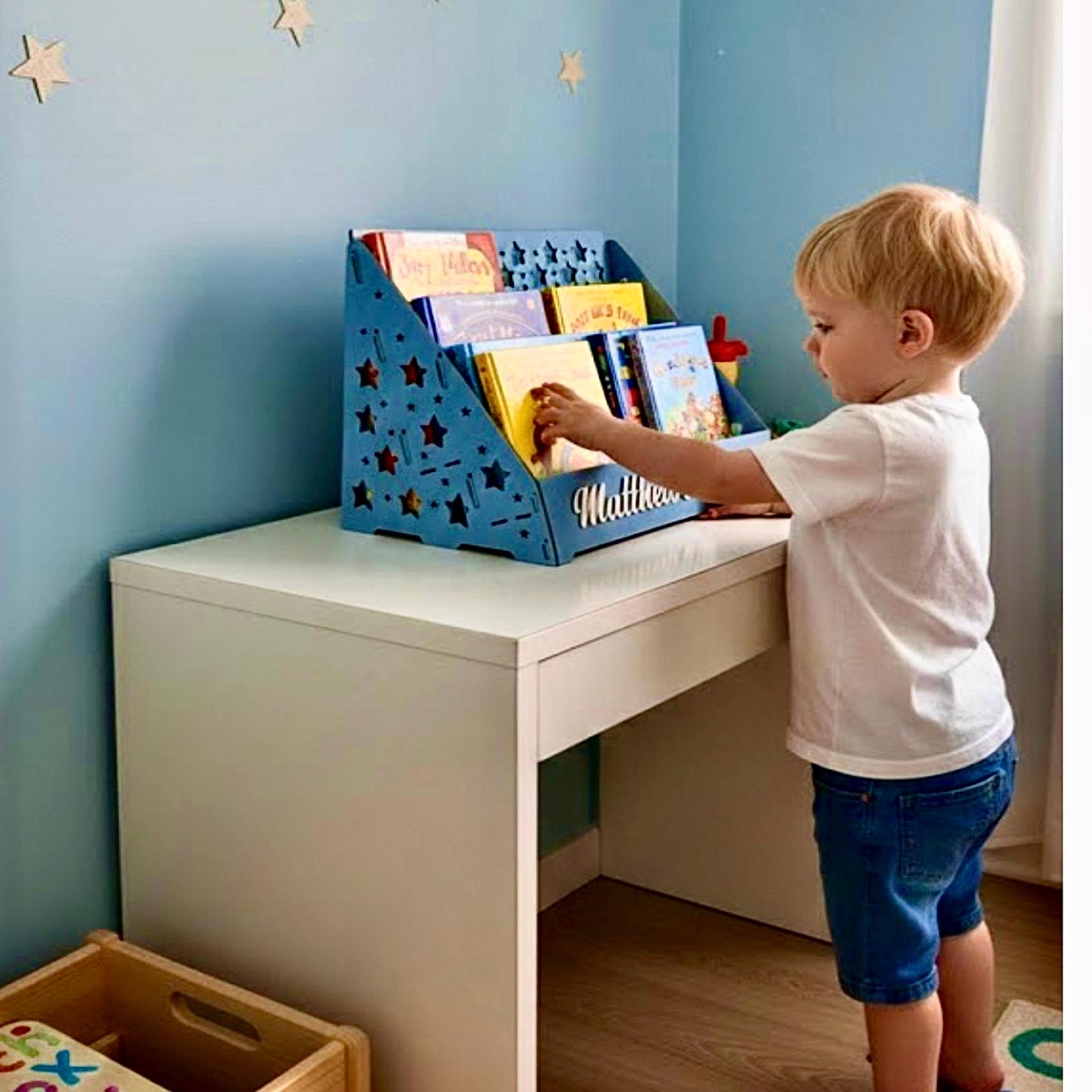 Montessori Book Shelf for Toddlers