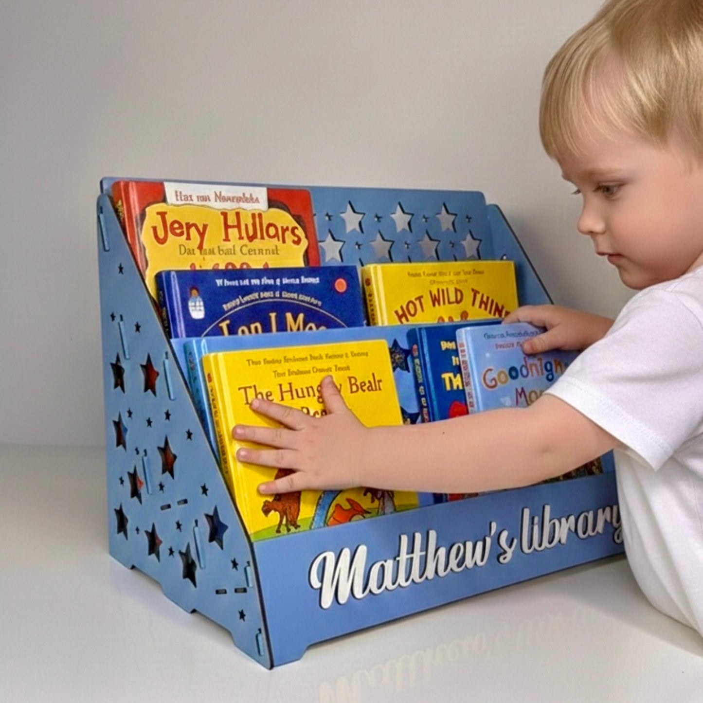 Montessori Book Shelf for Toddlers