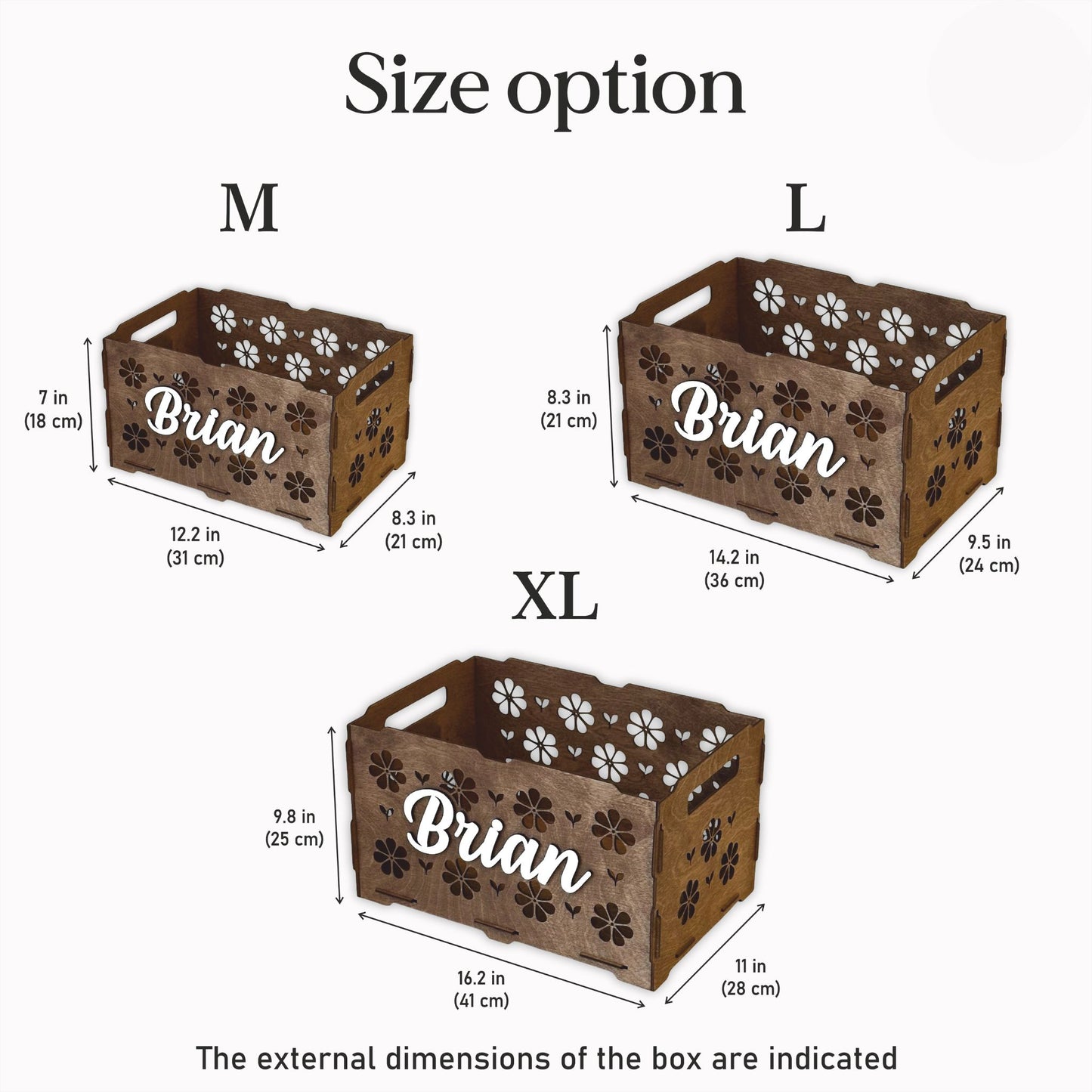 Personalized Wooden Toy Box| Custom Wood Toy Chest | Kids Storage Bench | Personalized